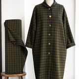 British Wool Tweed - Green Check - No. 22