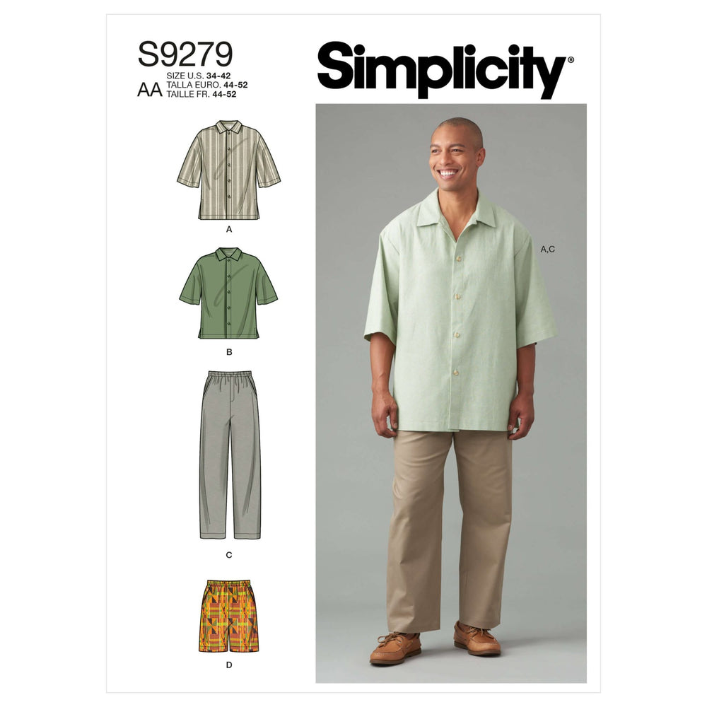 Simplicity 9279 - Men’s Shirt