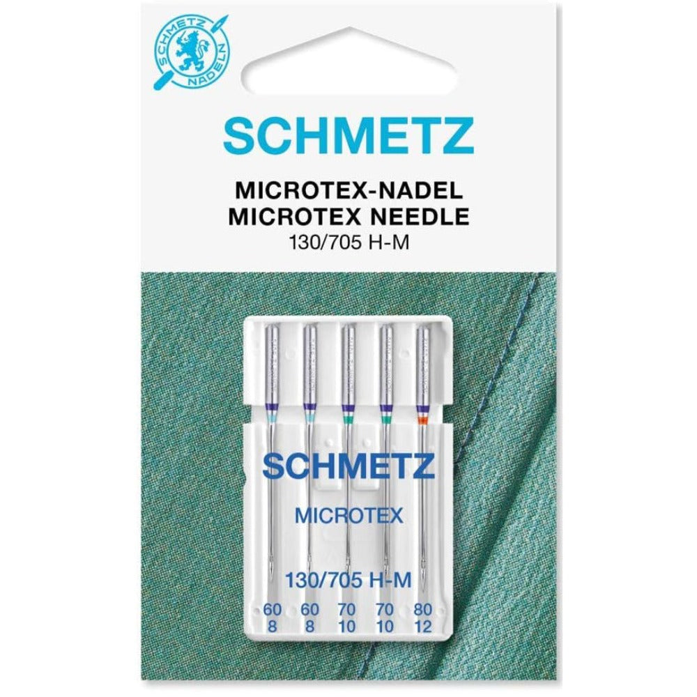 Schmetz - Sewing Machine Needles - Microtex - 60-80