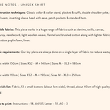 Modern Sewing Company - Unisex Shirt - PDF Pattern