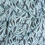 Luxury Printed Cotton Lawn - Broughton - Blue