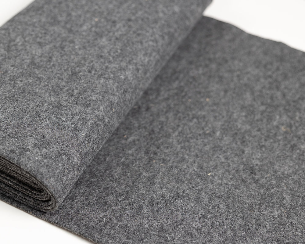 100% Wool Felt - Mid Grey