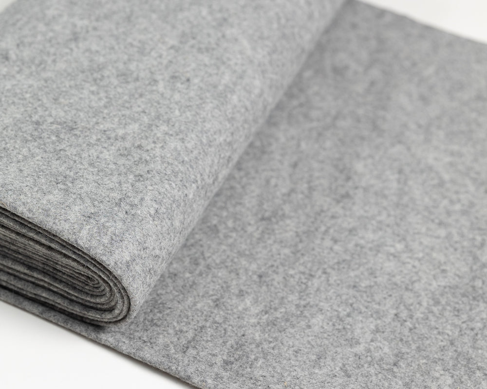 100% Wool Felt - Pale Grey