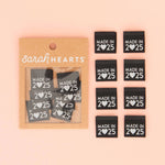 Labels - Sarah Hearts - Made in 2025 - Silver