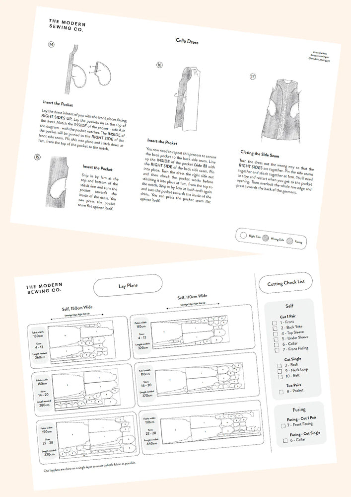 Modern Sewing Company - Cecelia Dress - PDF Pattern