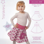 Minikrea 20101 - Girl's 'Cirkel Nederdel' Circle Skirt BABY 1/2 - 3 Yrs