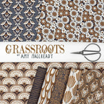 Printed Organic Cotton Poplin - Ezra from Grassroots by Amy MacCready