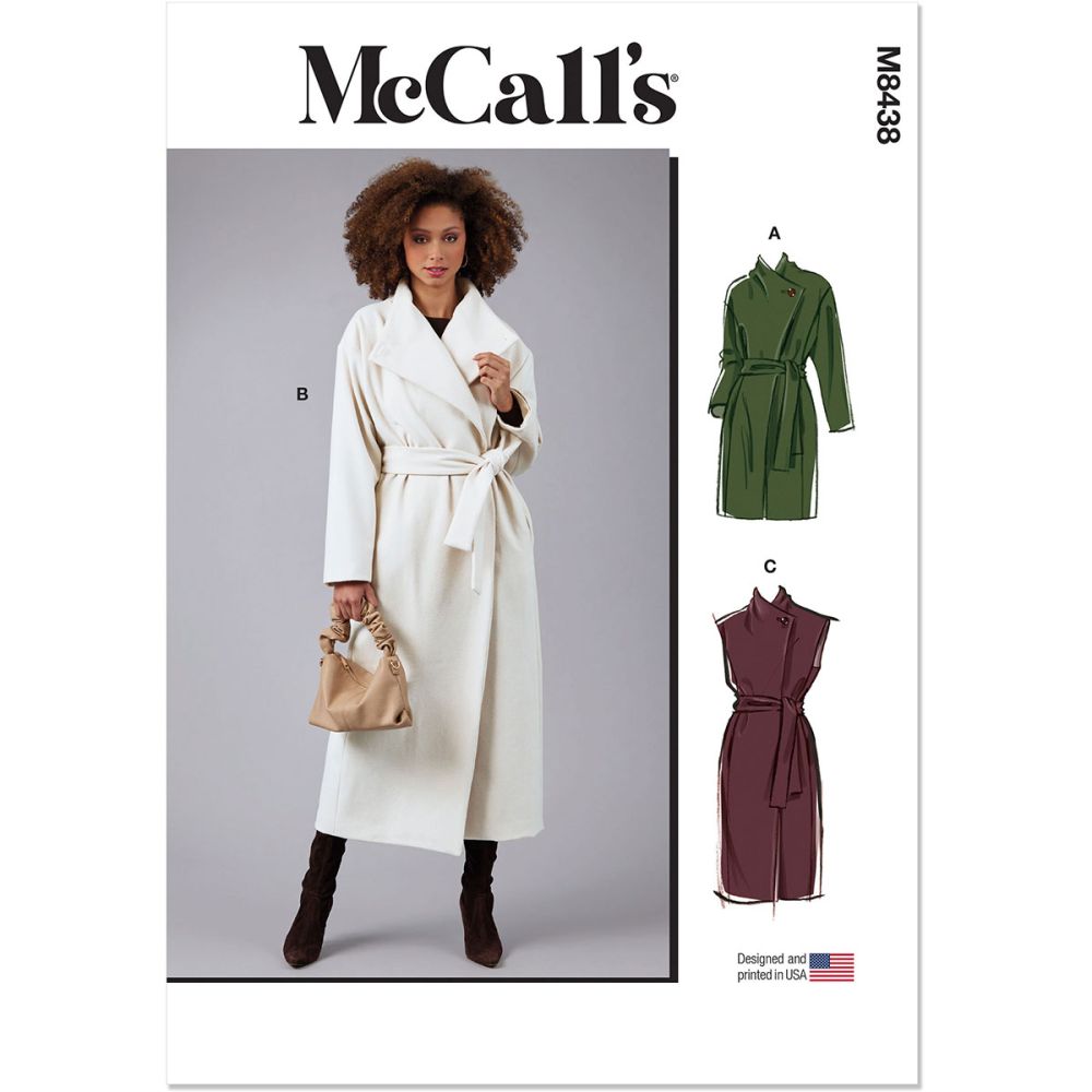 McCall's- M8438 Coat and Vest