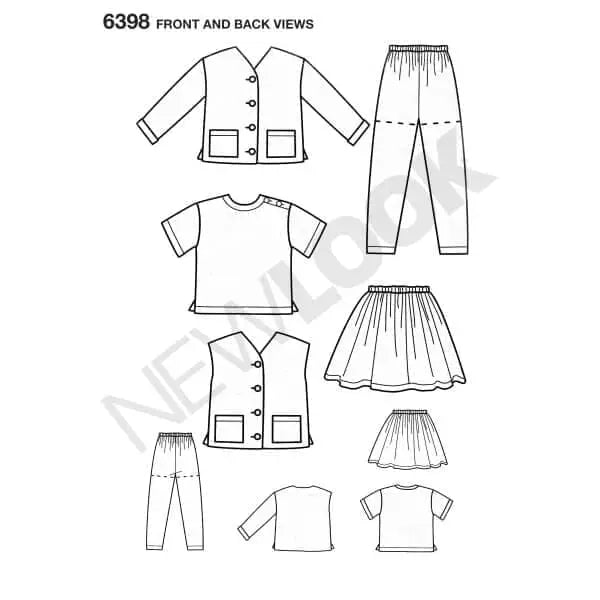 New Look Children's 6398 - Mix and Match