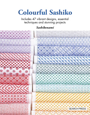 Colourful Sashiko