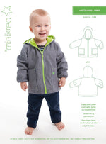 Minikrea 20505 - Boy's 'Hættejakke' Hooded Jacket Baby 1/2 - 3 Yrs