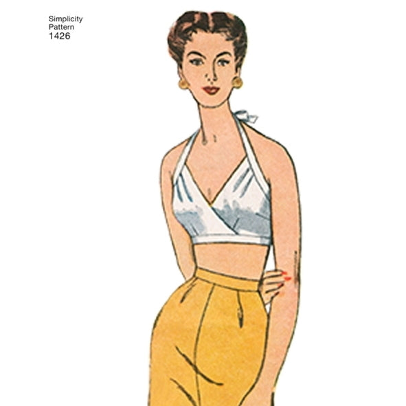 Has anyone tried making Simplicity 1426 as a swimsuit top? : r/sewhelp