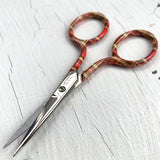 Tartan Embroidery Scissors 9cm