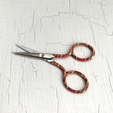 Tartan Embroidery Scissors 9cm