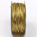 Metallic Elastic Cord 1mm - Gold