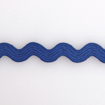 Ric Rac Trim - Royal Blue | Ribbons and Trims | Ray Stitch