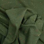 Speckled Fleece - Dark Green