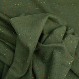 Speckled Fleece - Dark Green