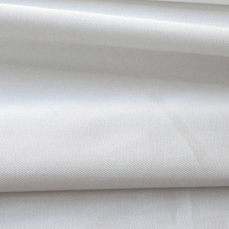 White Handloom Linen/Cotton Twill
